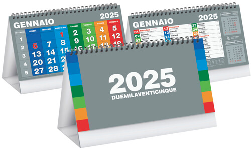 Calendari da tavolo Block Personalizzali con il tuo logo